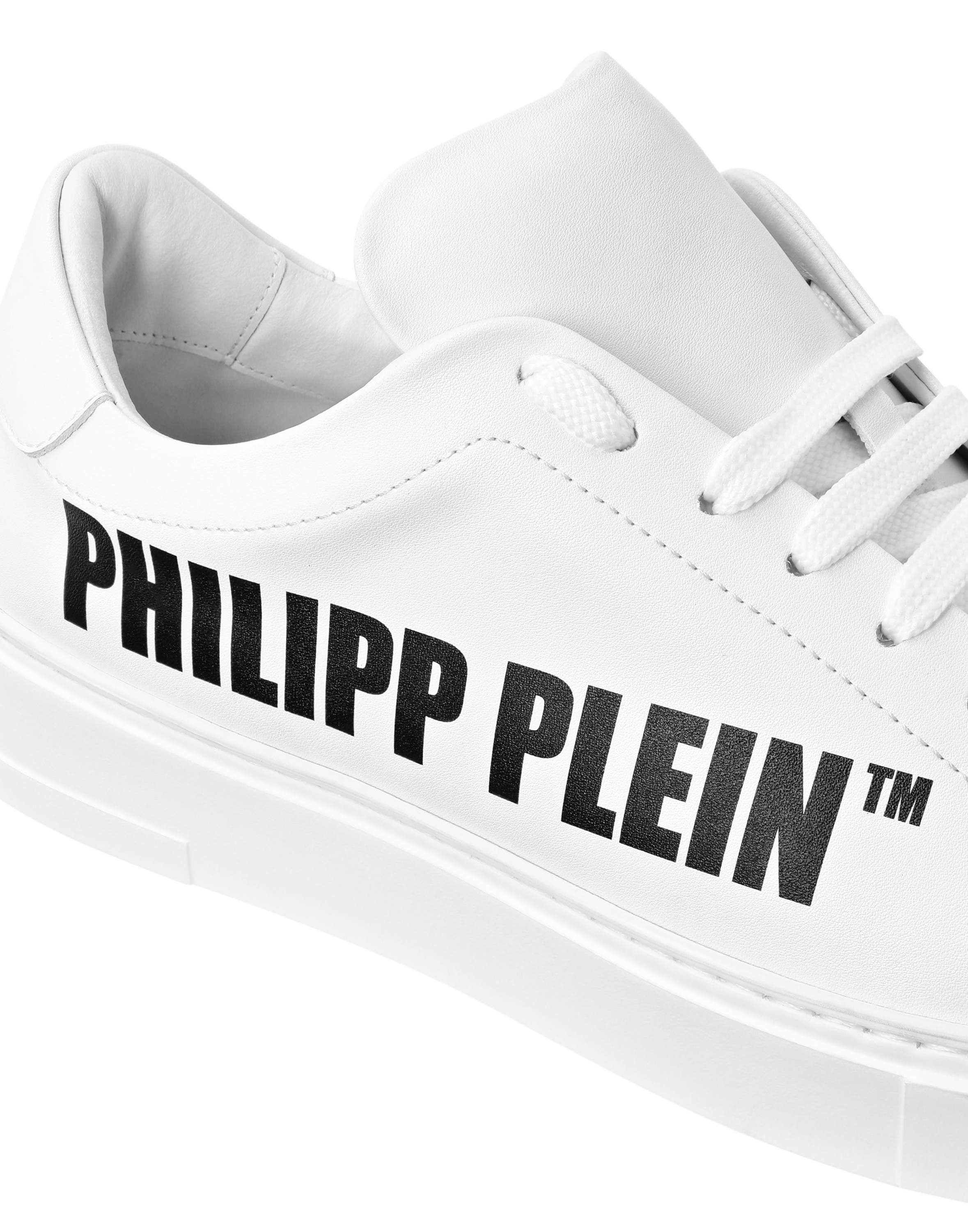 Low-Top Sneakers Carson Plein Men, Alternate, color, white