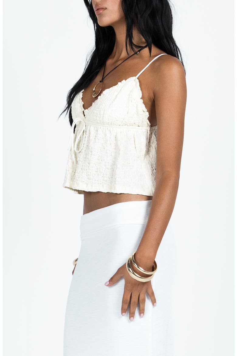 Kellan Babydoll Camisole, Alternate, color, LIGHT BEIGE