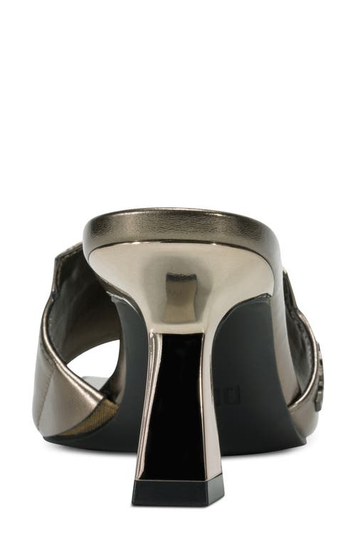 Dkny Kailyn Slide Sandal In Metallic
