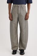 Jacquemus Le de-Nîmes Miranda Curved Jeans