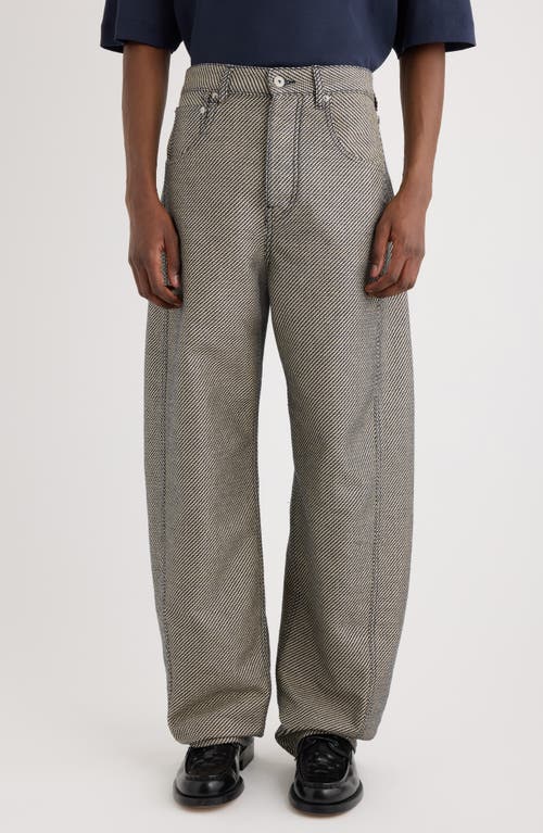 Jacquemus Casual Pants With Belt Loops In Brown