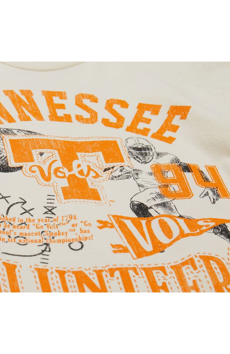Mitchell & Ness Men's Mitchell & Ness Cream Tennessee Volunteers Heritage Scholar T-Shirt, Alternate, color, Cream