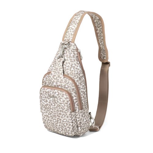 Baggallini Central Park Sling Bag In Neutral