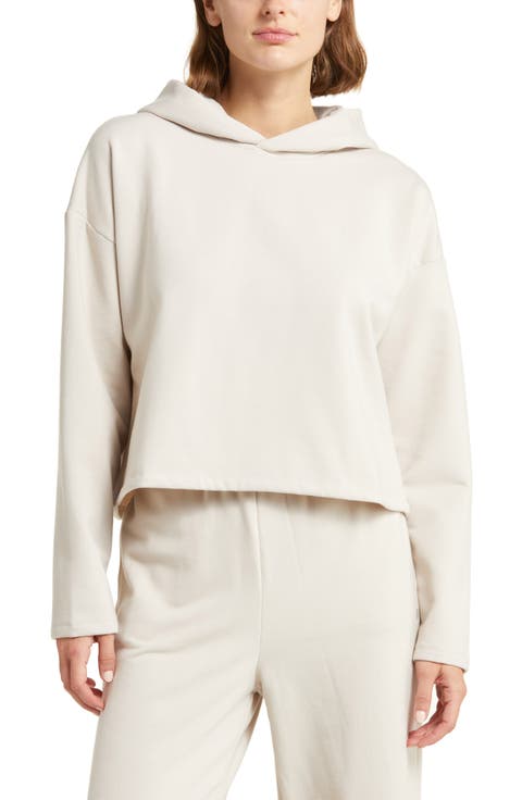 Weekend Boxy Crop Hoodie