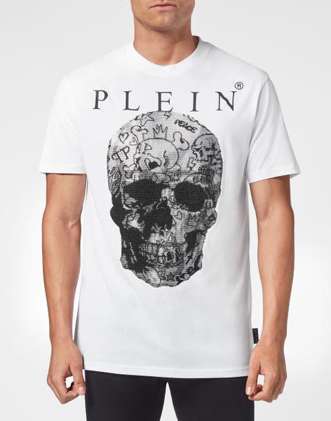 T-Shirt Round Neck Skull Men