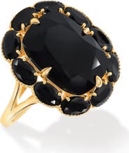 YS GEMS Onyx Ring