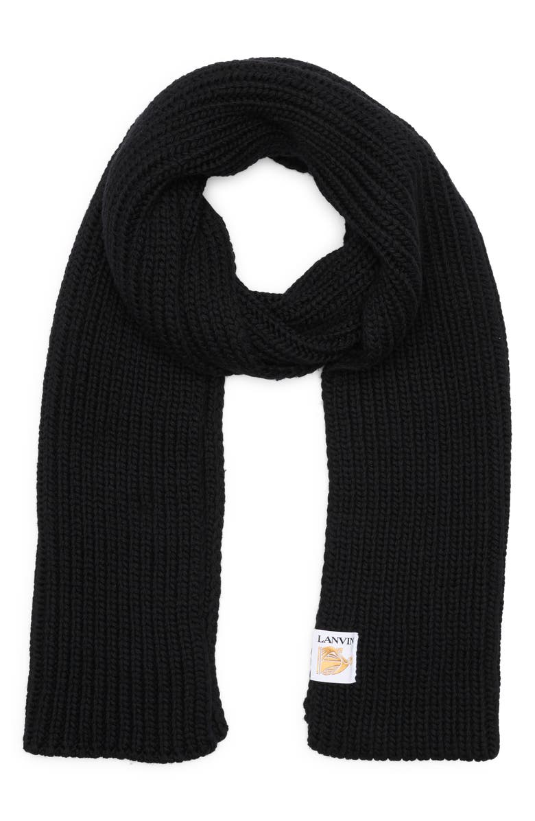Lanvin Wool Scarf, Main, color, 