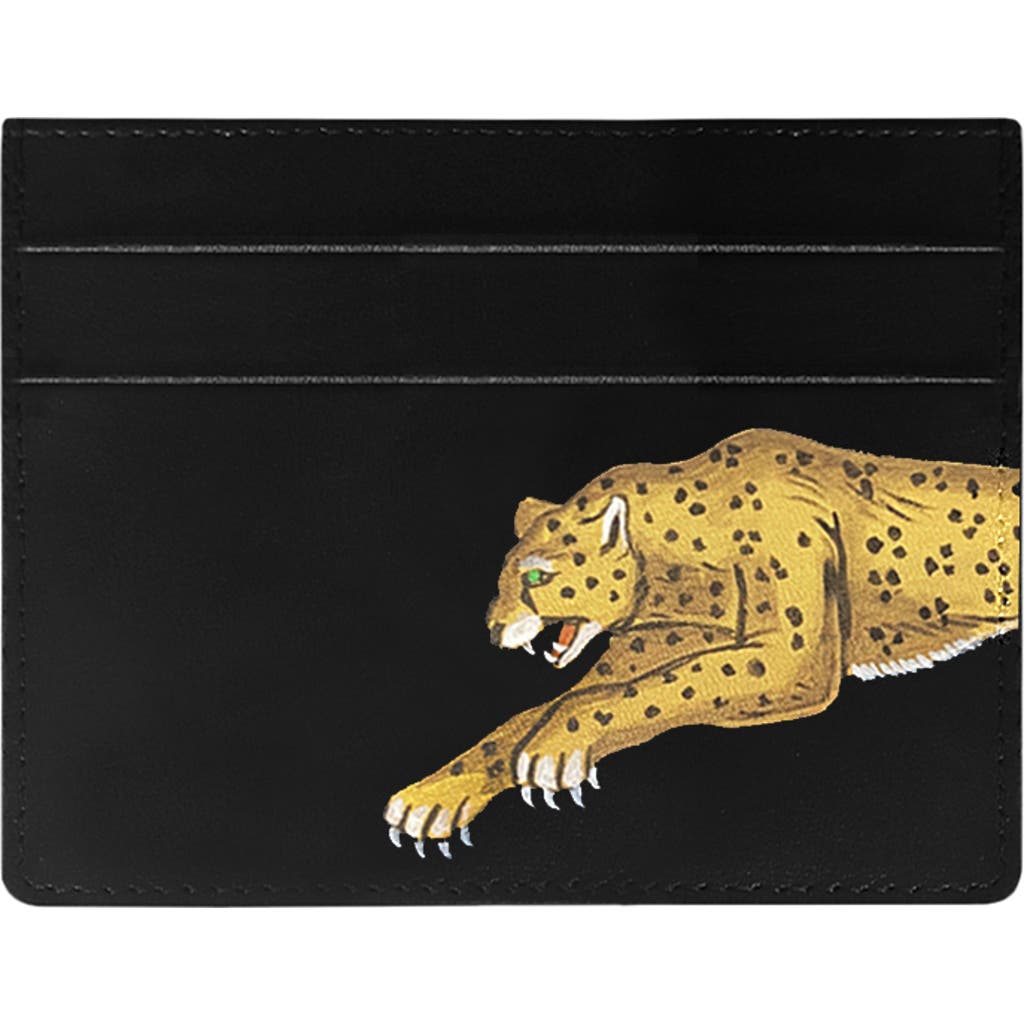 Alepel Leopard Cardholder In Leopard