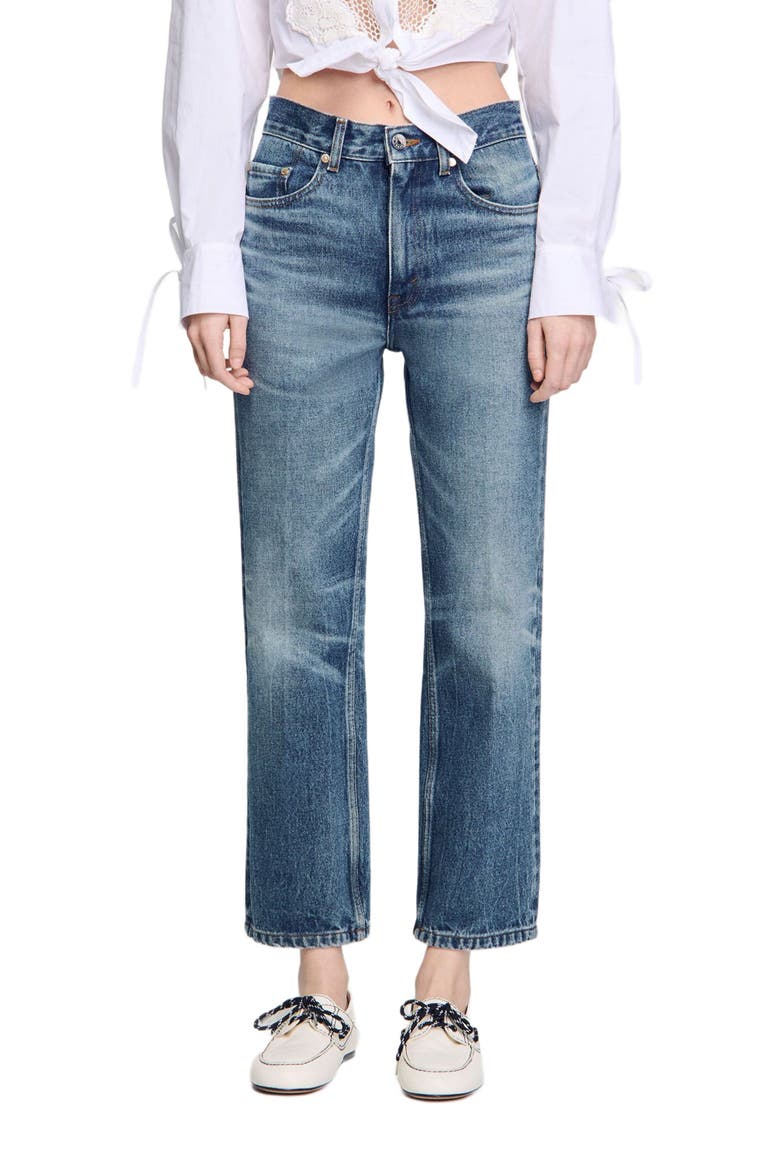 Faded jeans, Main, color, Blue jean