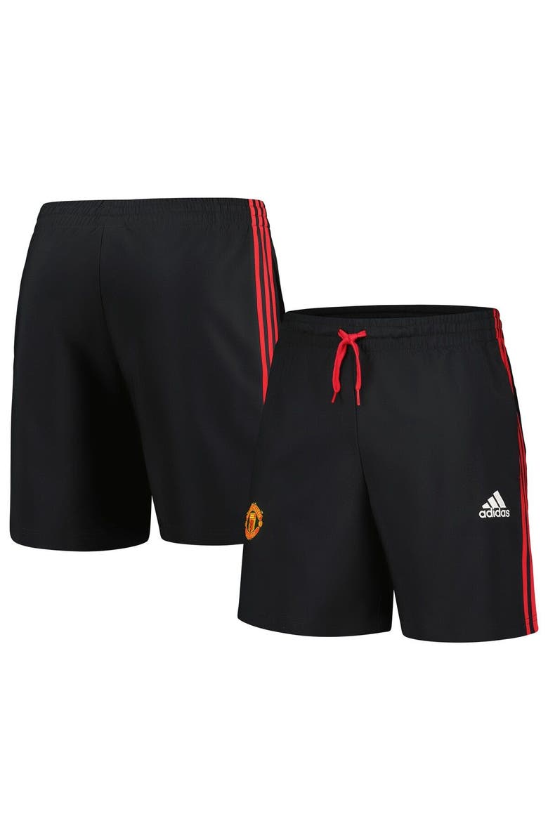 adidas Men's adidas  Black Manchester United DNA Shorts, Main, color, 