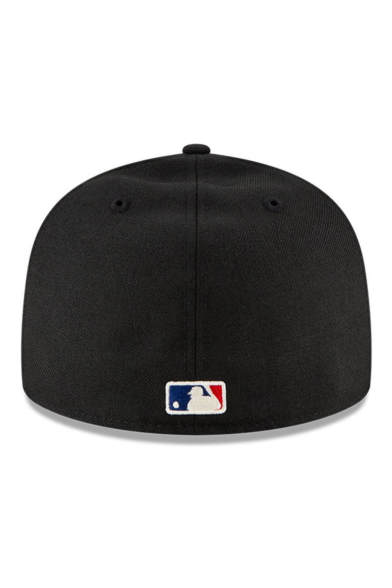 Cap x Fear of God 59FIFTY MLB Wool Baseball Cap, Alternate, color, BLACK