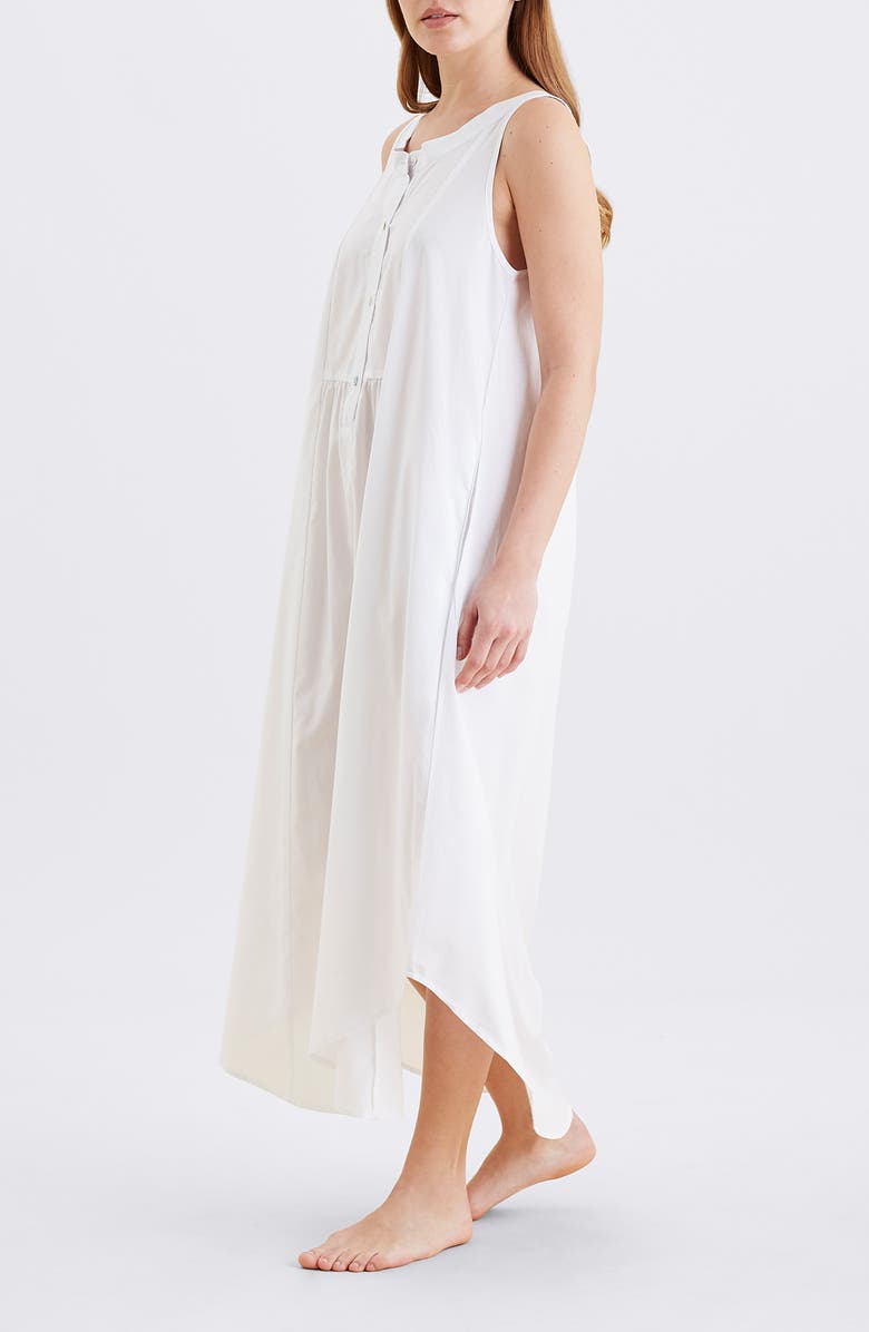Papinelle Madison Button-Up Maxi Nightgown, Alternate, color, 