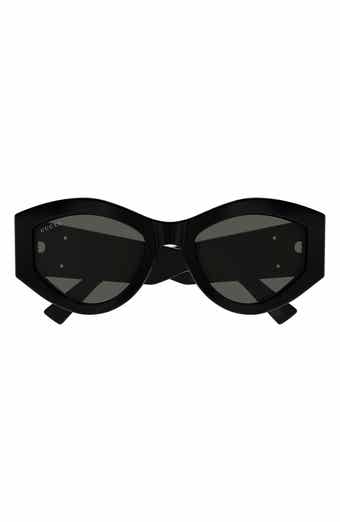 53mm Geometric Sunglasses
