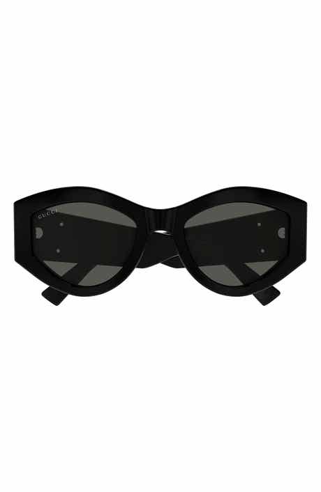53mm Geometric Sunglasses