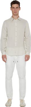 Onia Air Linen Long Sleeve Shirt