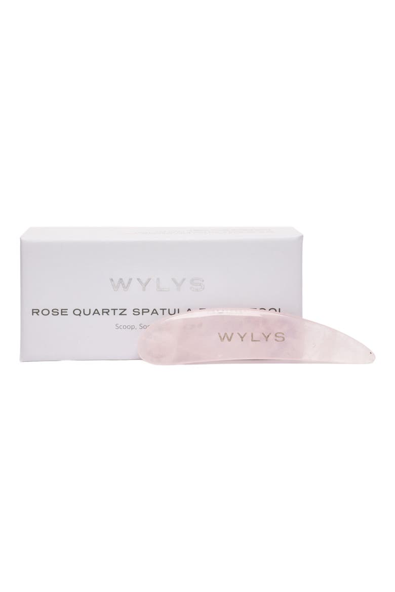 Rose Quartz Spatula Facial Tool, Main, color, None