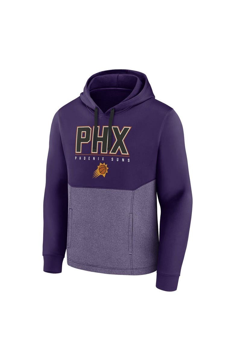 FANATICS Men's Fanatics Branded  Purple Phoenix Suns Successful Tri-Blend Pullover Hoodie, Alternate, color, Purple
