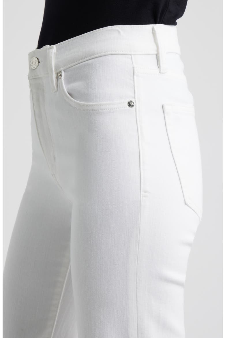 The Icon Flare Jeans, Alternate, color, WHITE