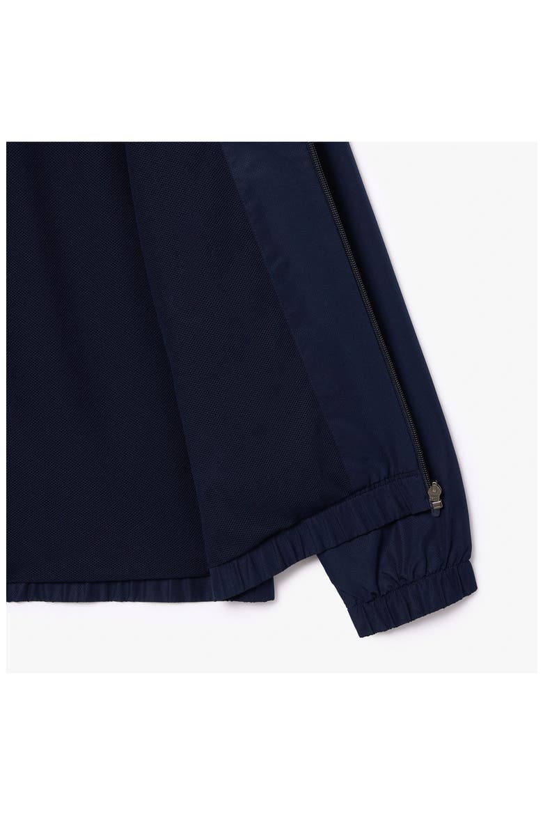 Water Repellent Hooded Taffeta Jacket, Alternate, color, MARINE/ MARINE-MARINE