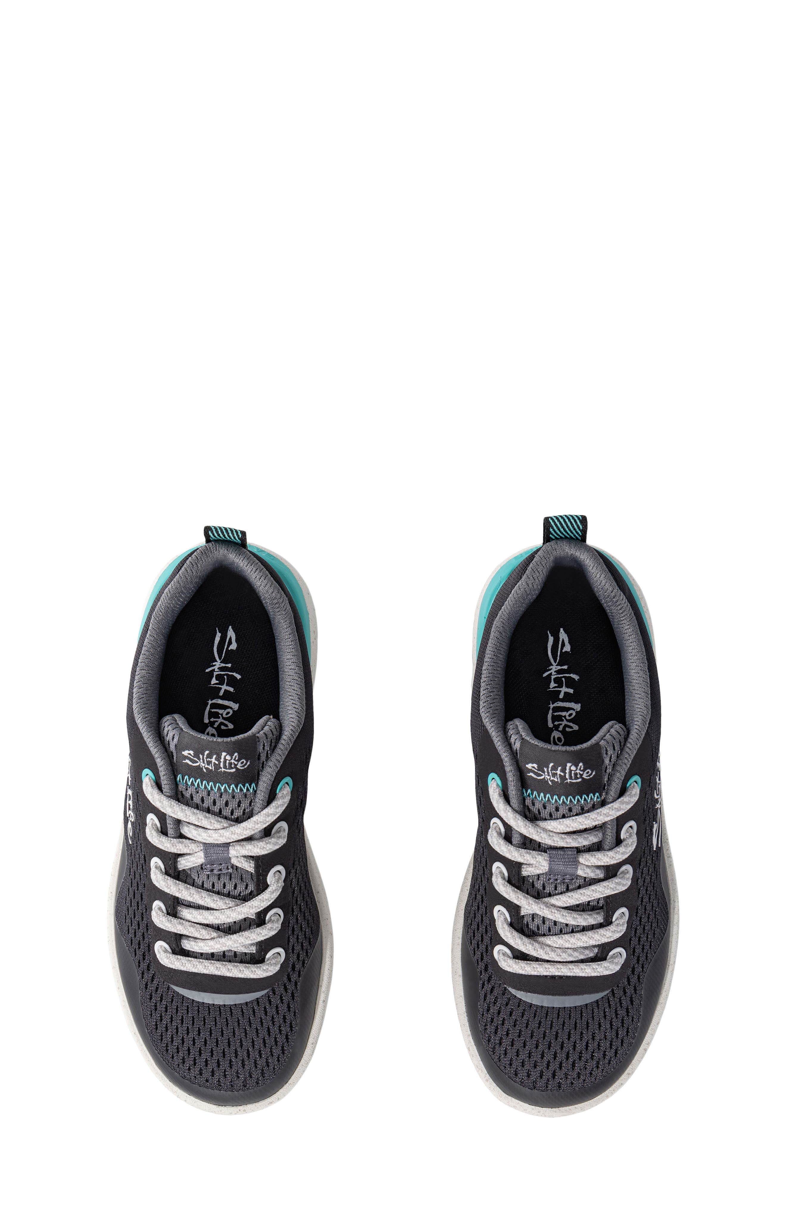Salt Life Kids' The Tidewalker Sneaker, Alternate, color, Black