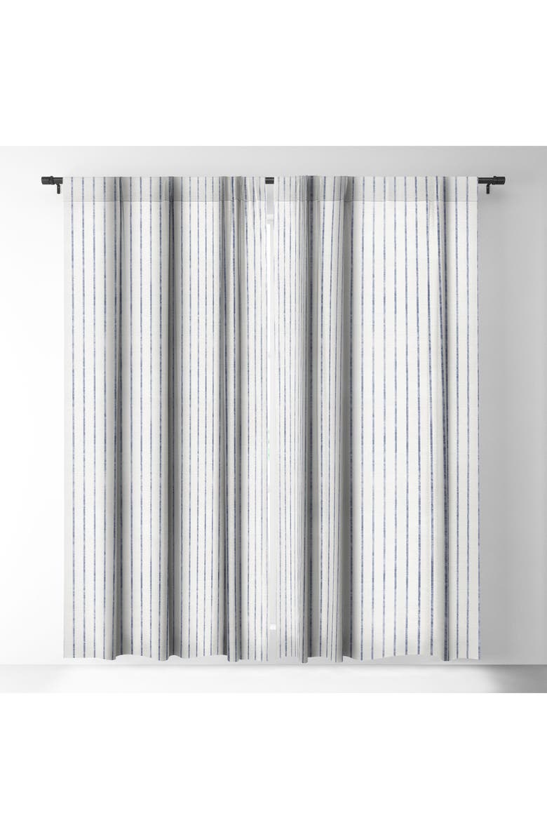 Deny Designs Holli Zollinger Aegean Stripe Blackout Window Panel, Alternate, color, 