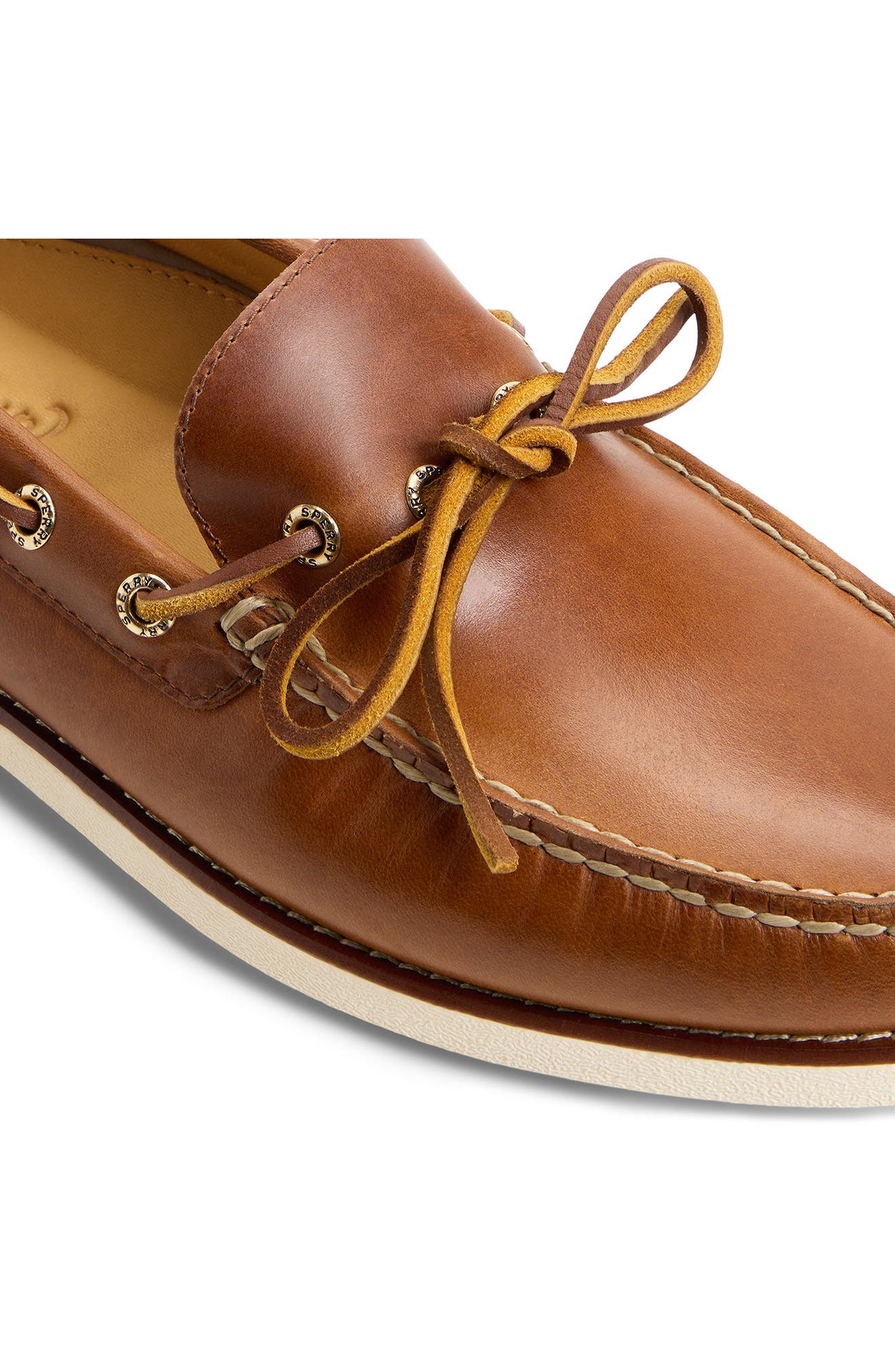 Sperry The Gold Cup Authentic Original 1-Eye Boat Shoe, Alternate, color, Tan