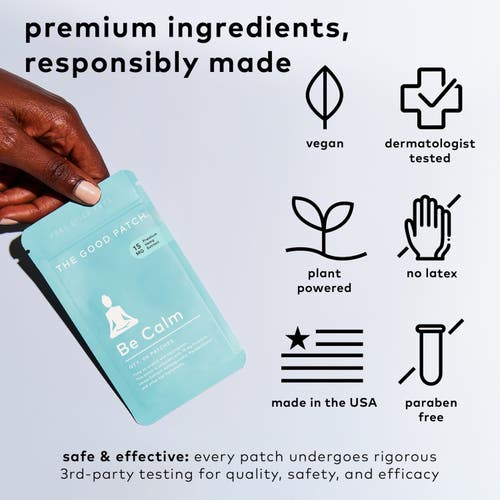 The Good Patch Be Calm Wellness Patch