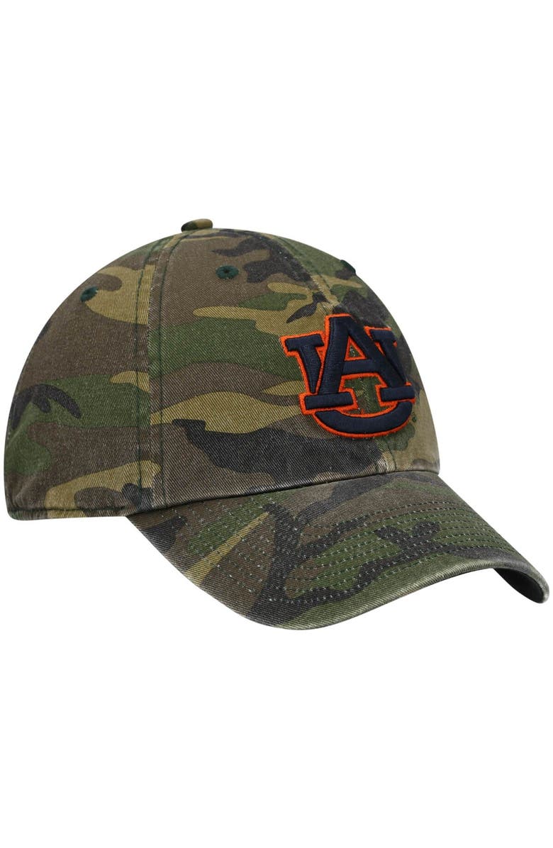 '47 Men's '47 Camo Auburn Tigers Clean Up Core Adjustable Hat, Alternate, color,