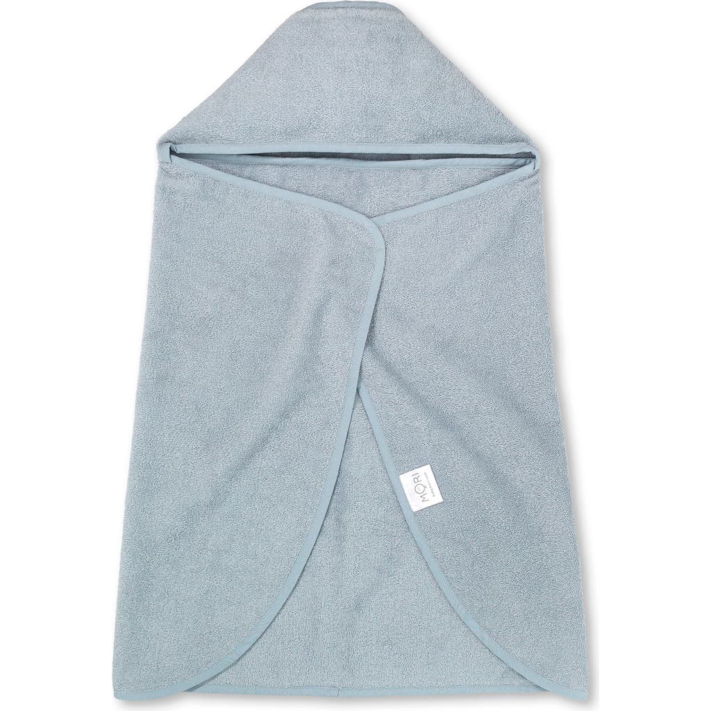 MORI Hooded Towel in Bluebird