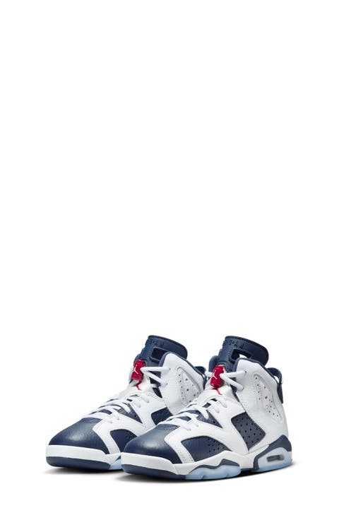Air Jordan 6 Retro High Top Sneaker (Baby, Walker, Toddler, Little Kid & Big Kid)