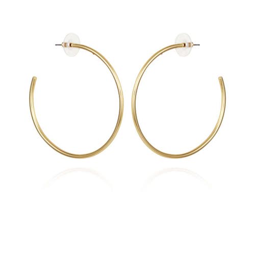 Vince Camuto Extra Large Open Hoop Earrings In Gold