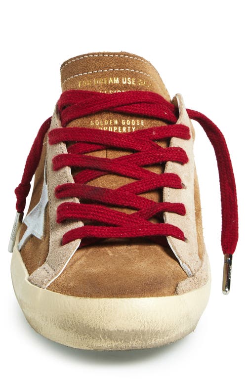Golden Goose Super-star Sabot Geniune Shearling Mule Sneaker In Multi