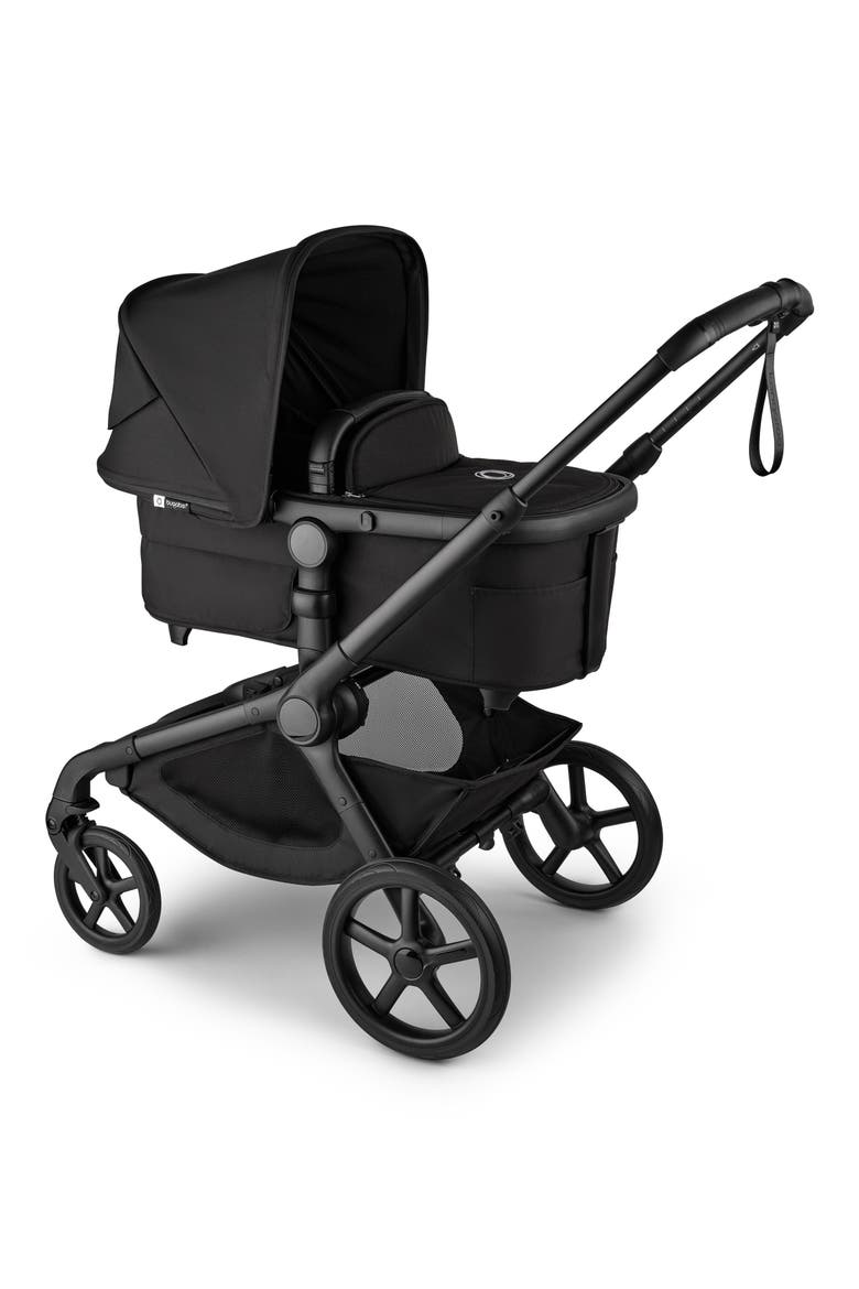 Bassinet Fabric Set for Kangaroo Stroller, Alternate, color, MIDNIGHT BLACK
