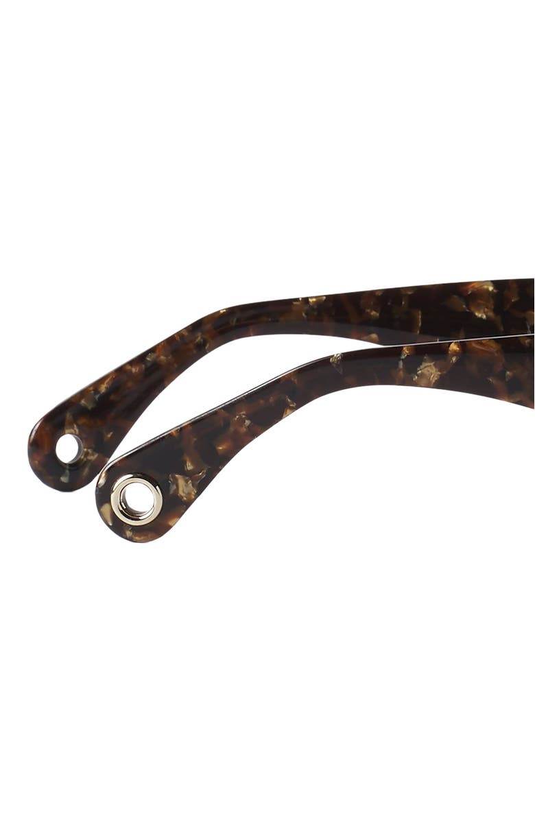 Lanvin Logo Sunglasses, Alternate, color, Gold/Brown