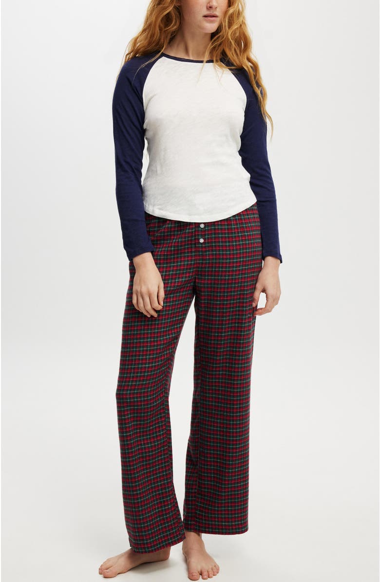 COTTON ON BODY Women's Raglan Long Sleeve Top, Alternate, color, 