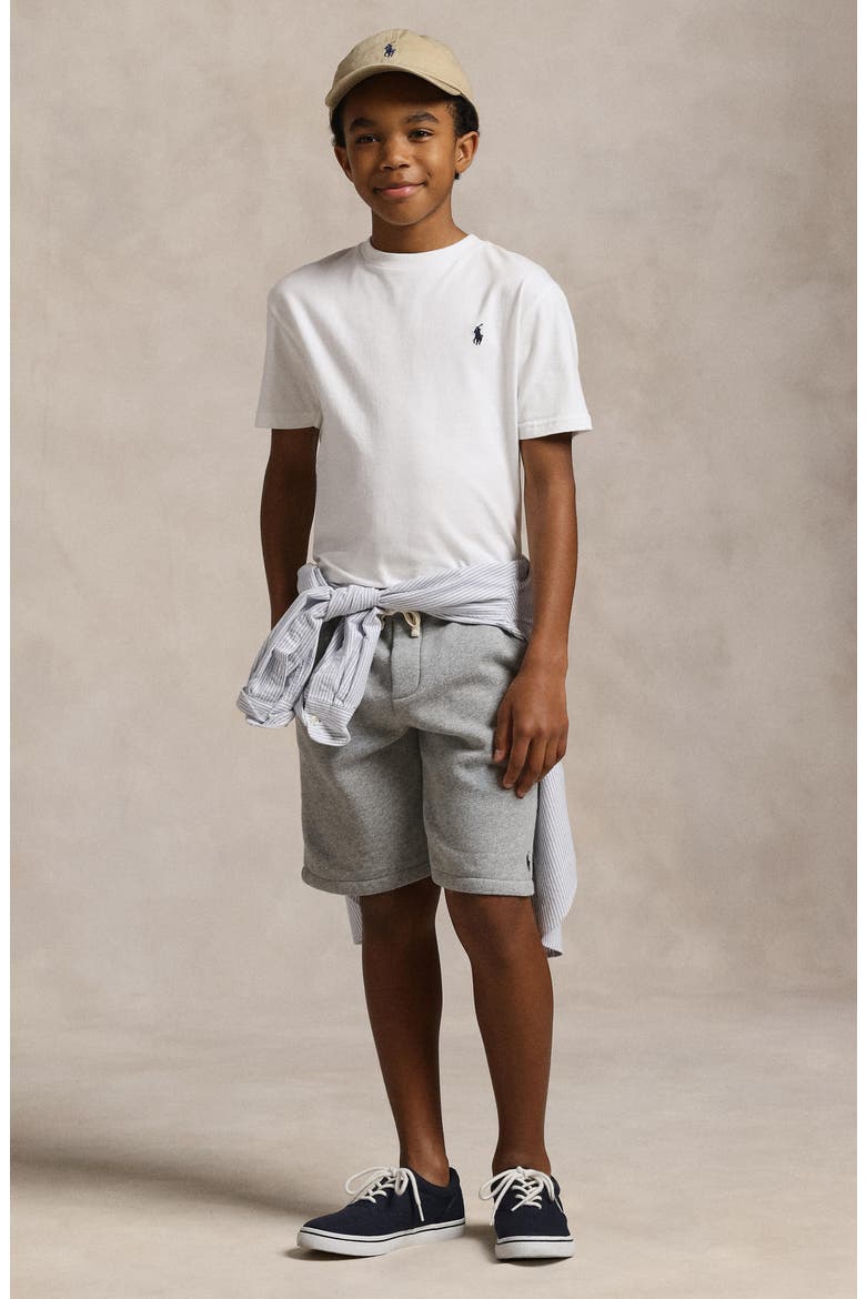 Kids' Cotton Jersey T-Shirt, Alternate, color, WHITE