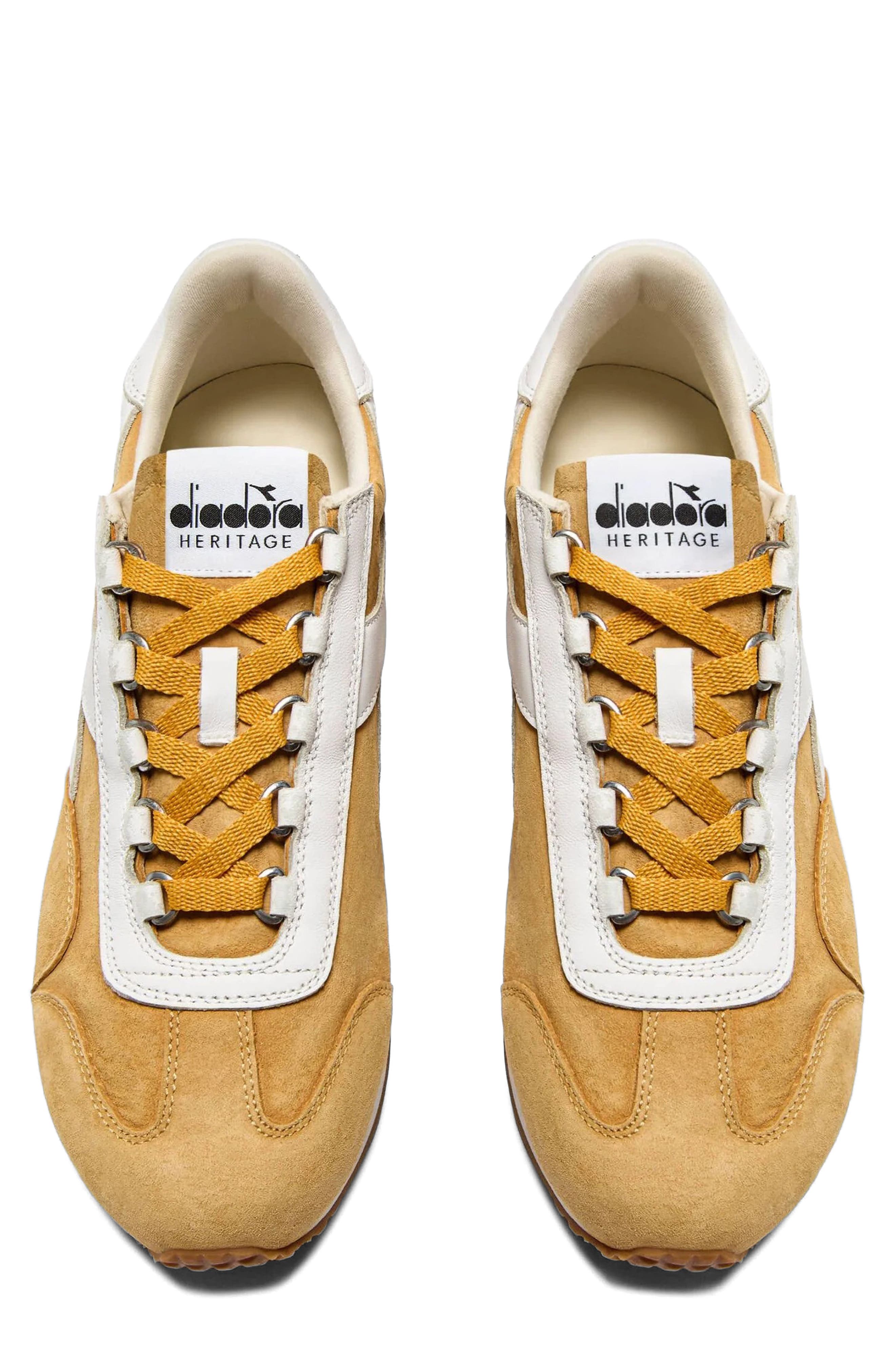 Diadora Equipe 75 Sneaker, Alternate, color, Yellow Straw