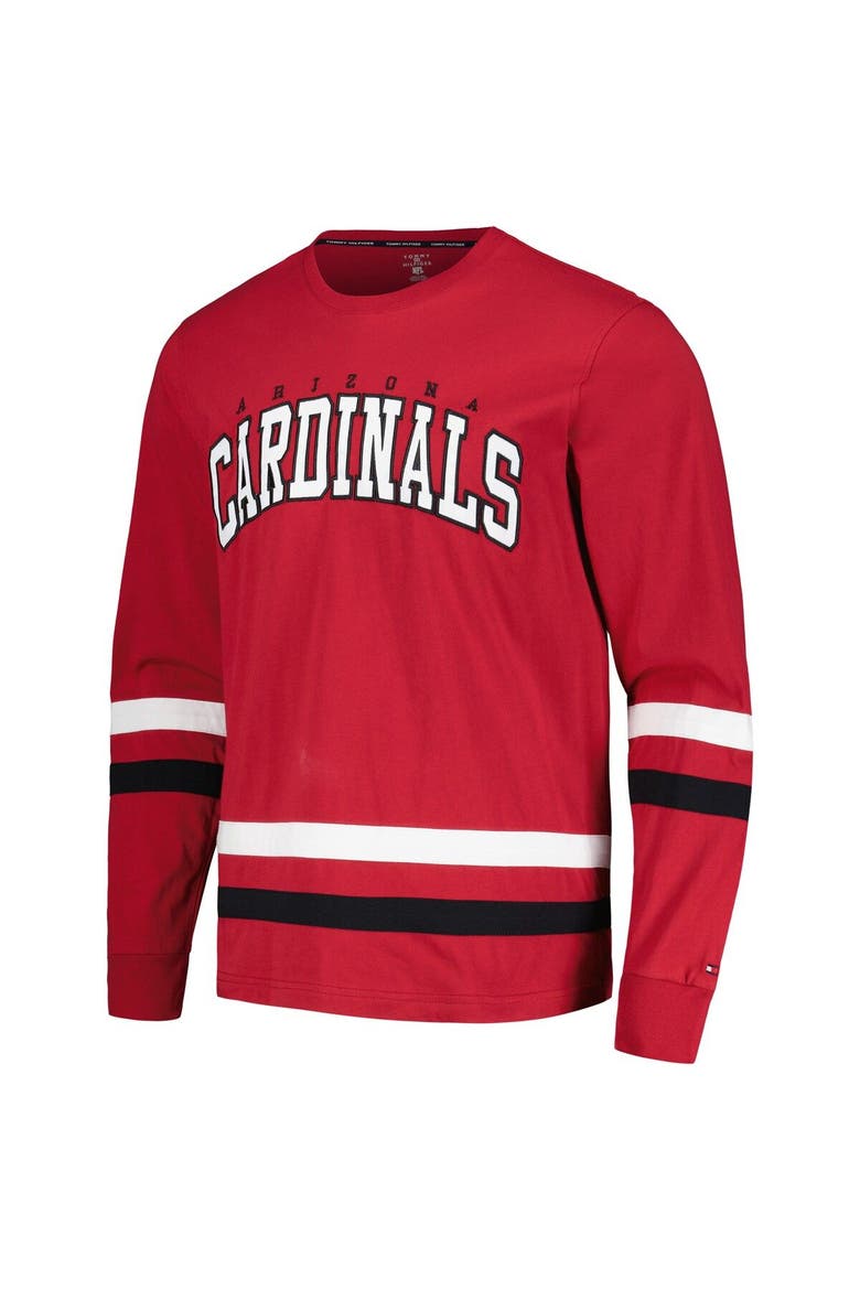 Men's Tommy Hilfiger Cardinal/Black Arizona Cardinals Nolan Long Sleeve T-Shirt, Alternate, color, Cardinal