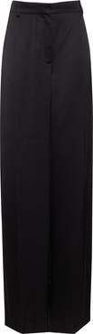 TOTEME Fluid Wide Leg Wool Blend Trousers