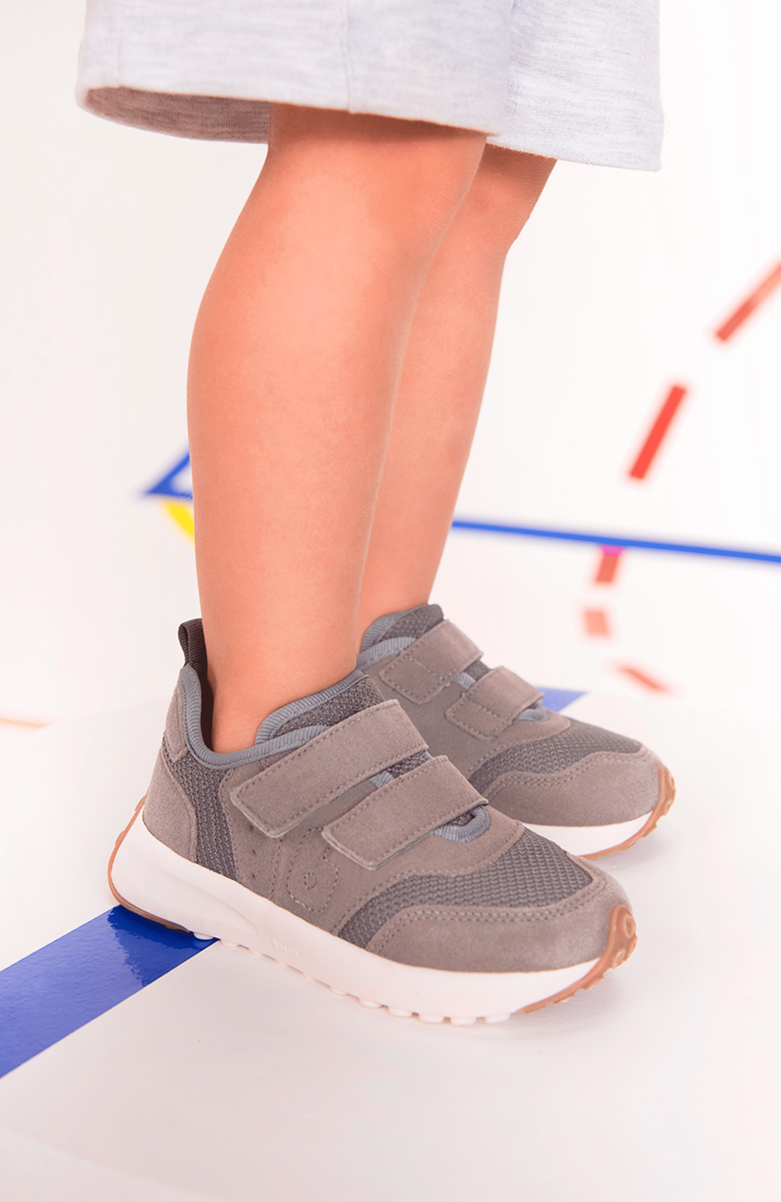 Kids' Jogging Everyday Casual Sneaker, Alternate, color, Grey