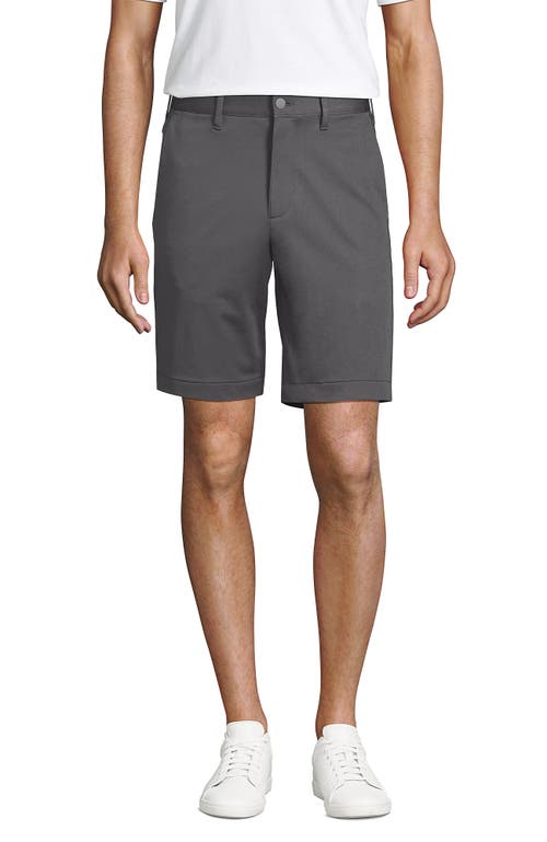 LANDS' END LANDS' END TRADITIONAL FIT 9" FLEX PERFORMANCE GOLF SHORTS 