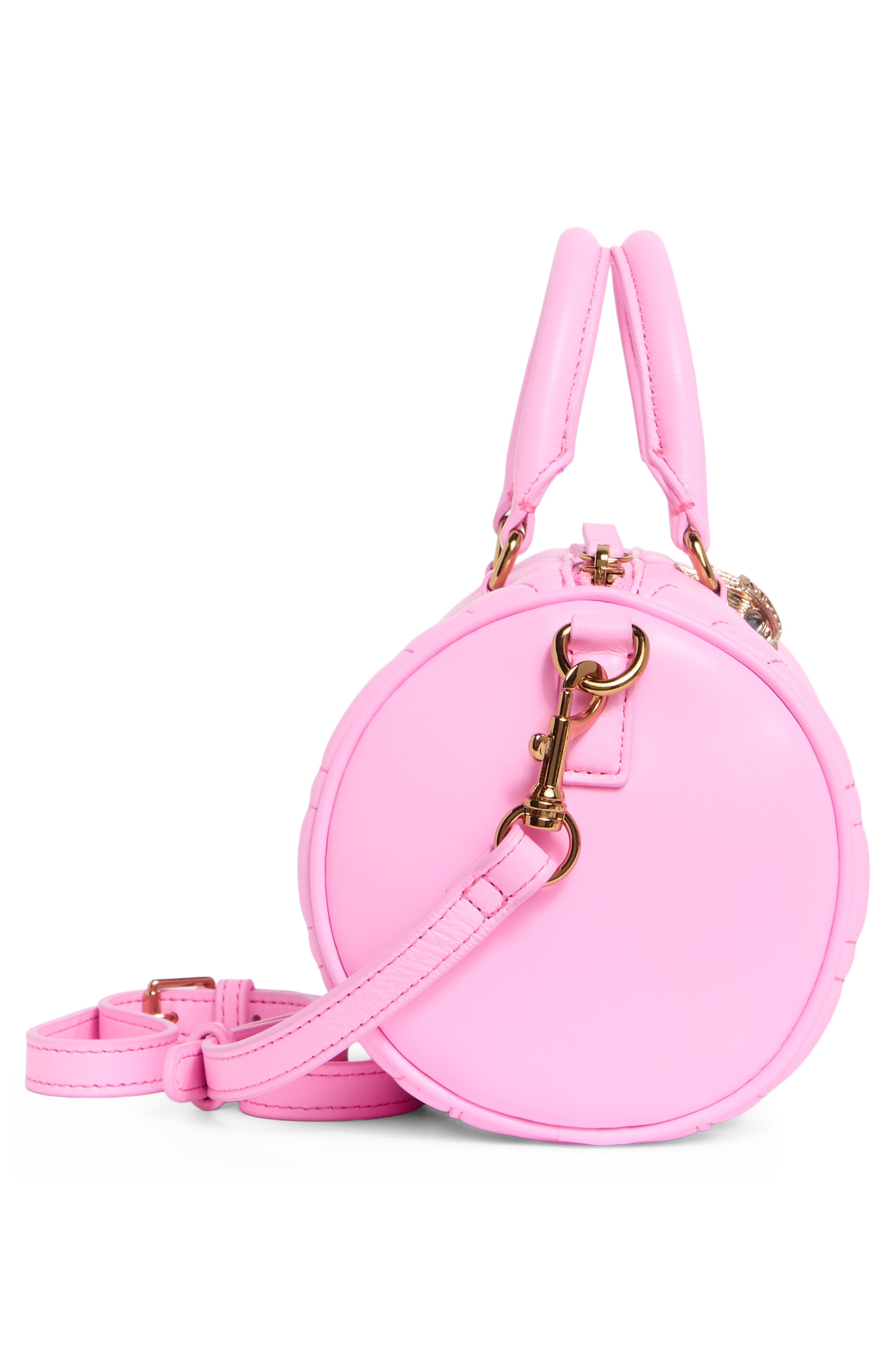 Kurt Geiger London Union Jack Barrel Bag, Alternate, color, Pink