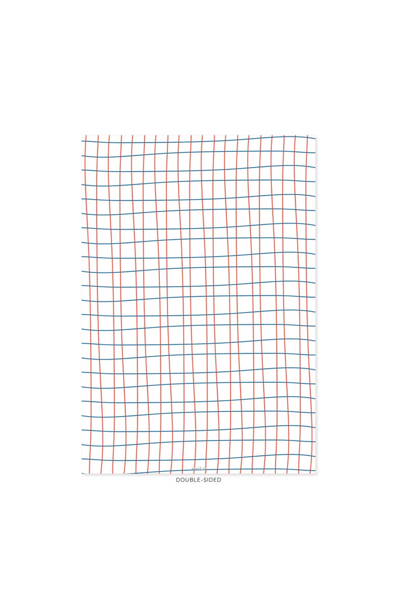 Ramus & Co Two-Sided "Ski Toile" Heavyweight Christmas/Holiday Gift Wrap, Alternate, color, Multicolored