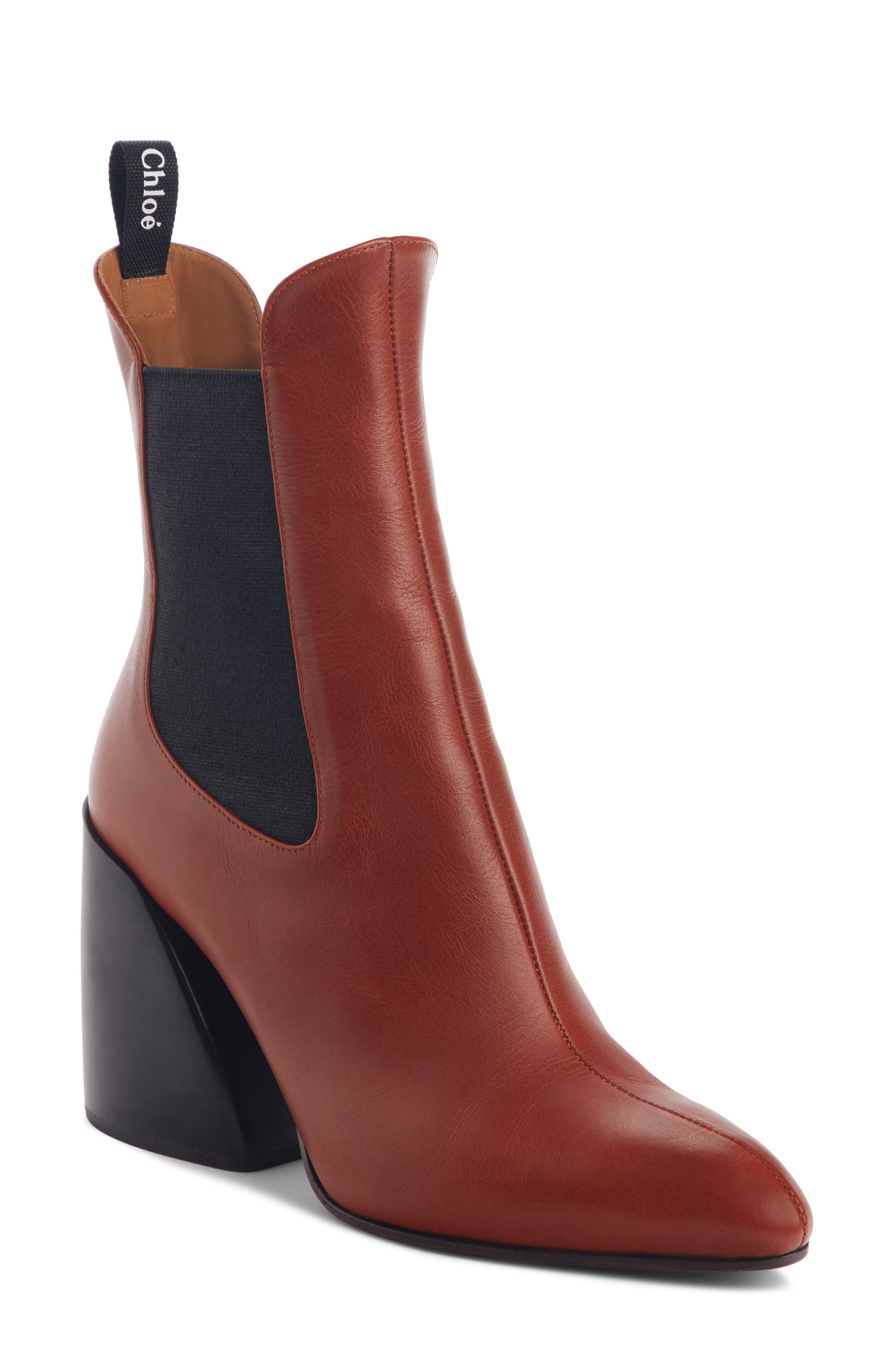 Chloé Wave Chelsea Bootie, Main, color, 