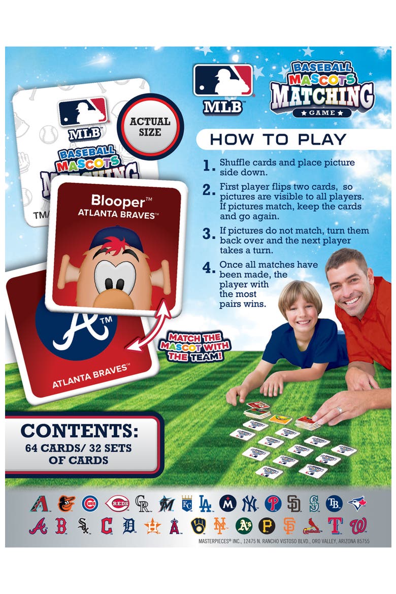 MLB - Mascots Matching Game, Alternate, color, Multicolor