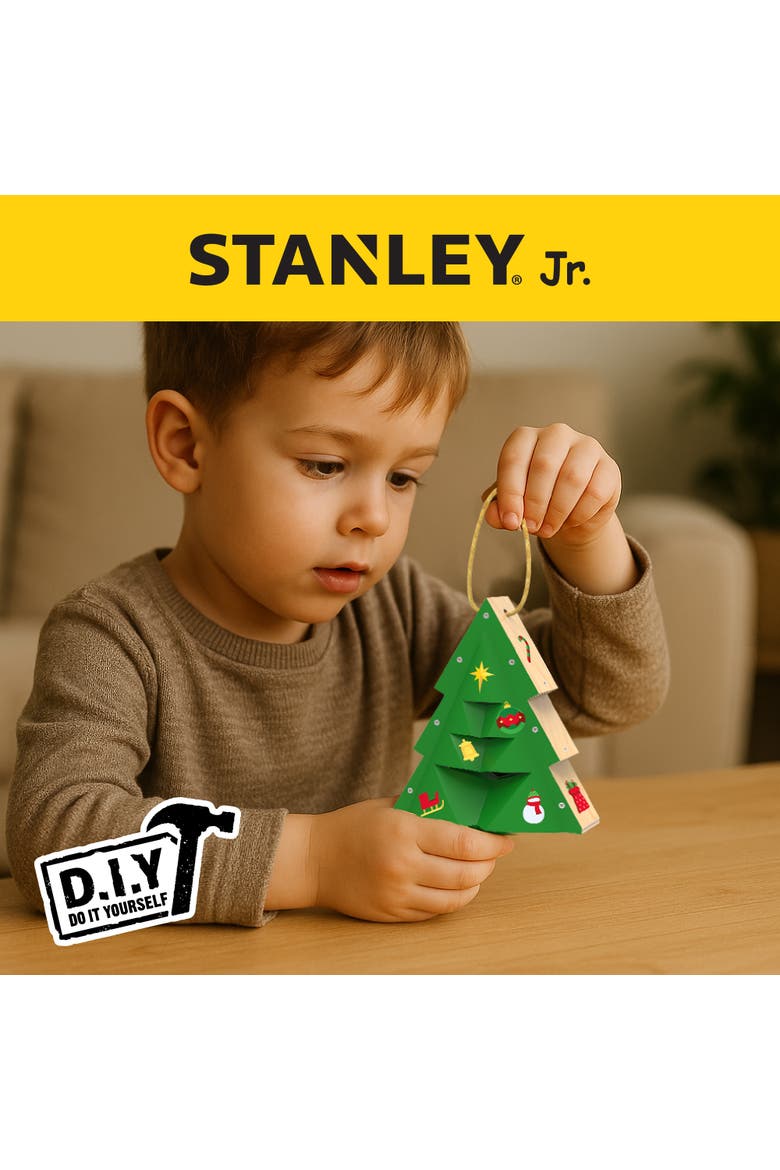 Easy Build Christmas Tree Ornament Kit, Holiday Gift Christmas Edition, Alternate, color, Multi color