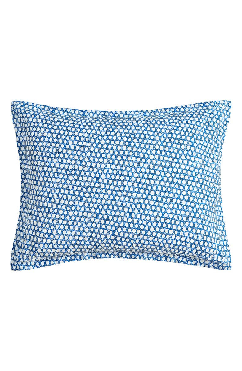 POPPY AND FRITZ Brooke Cotton Comforter & Shams Set, Alternate, color, Turquoise/ Aqua