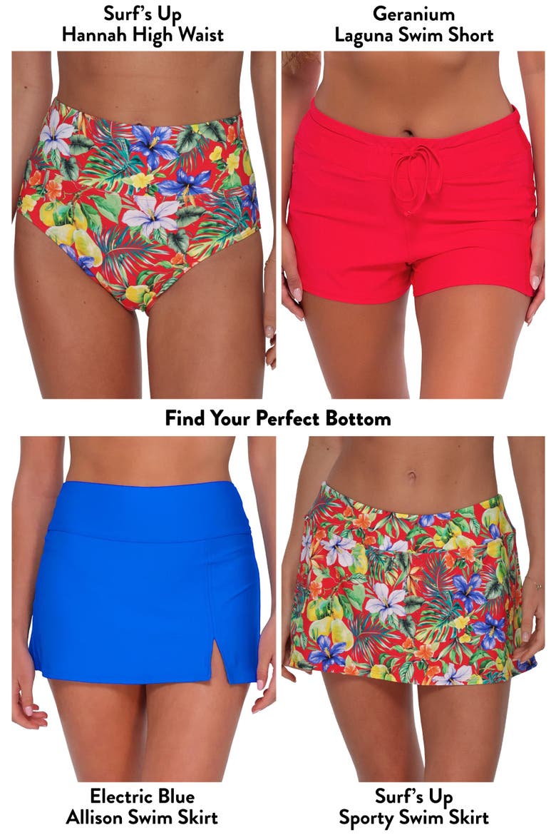 Taylor Tankini Swimsuit Top - D Cup, Alternate, color, Surf'S Up