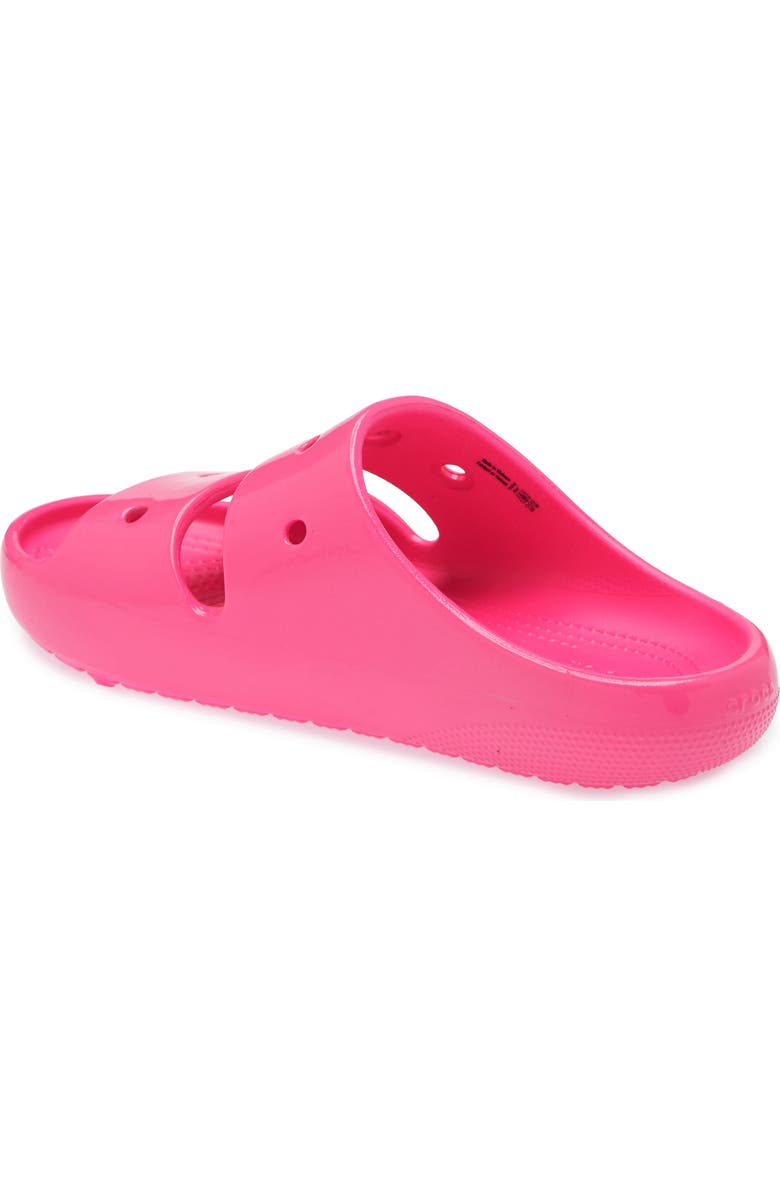 CROCS Classic Neon Slide Sandal, Alternate, color,