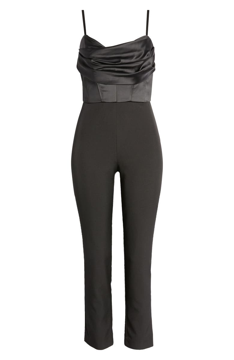 Bardot Jamila Corset Jumpsuit, Alternate, color,